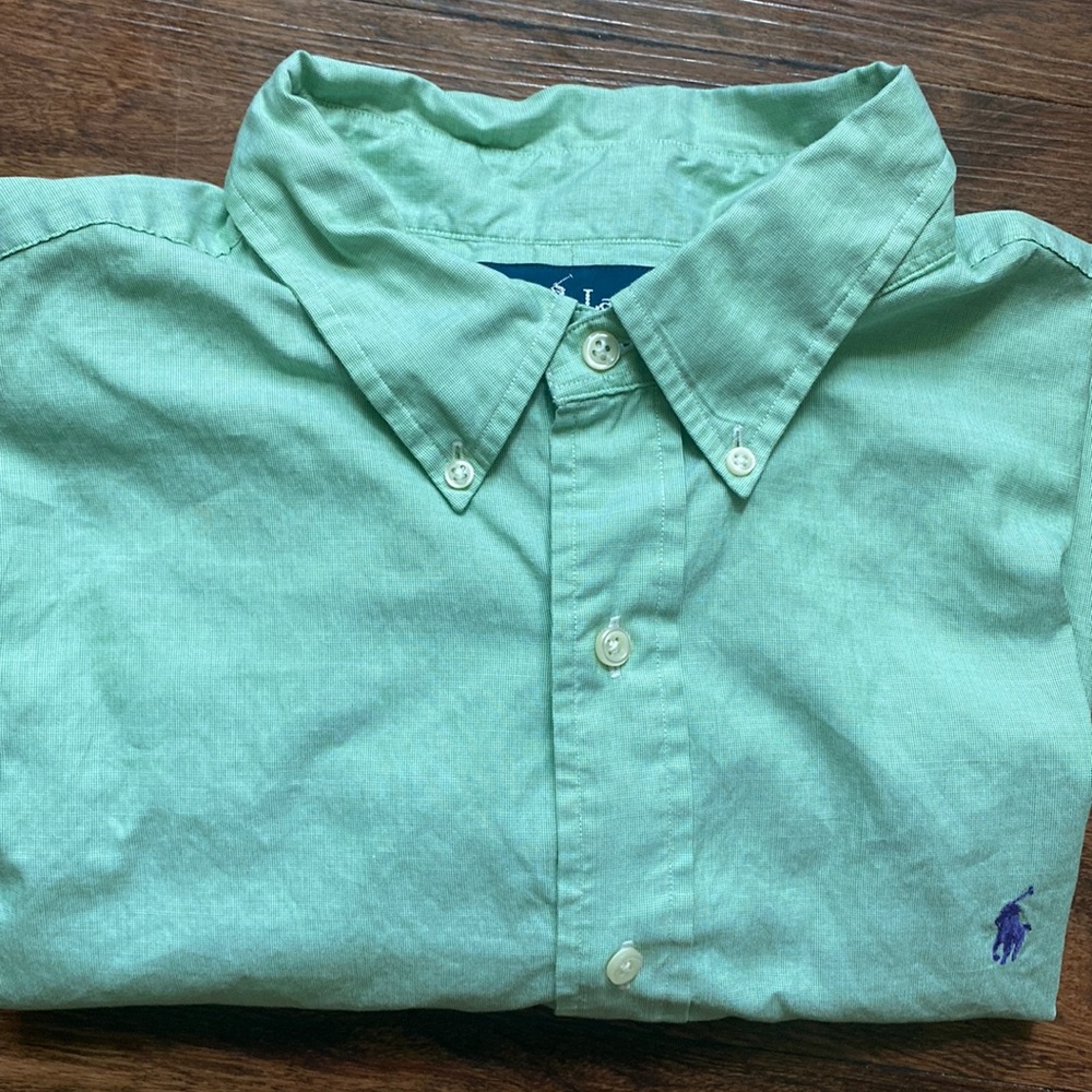 Mens Ralph Lauren classic fit size XXL. Sea foam green.